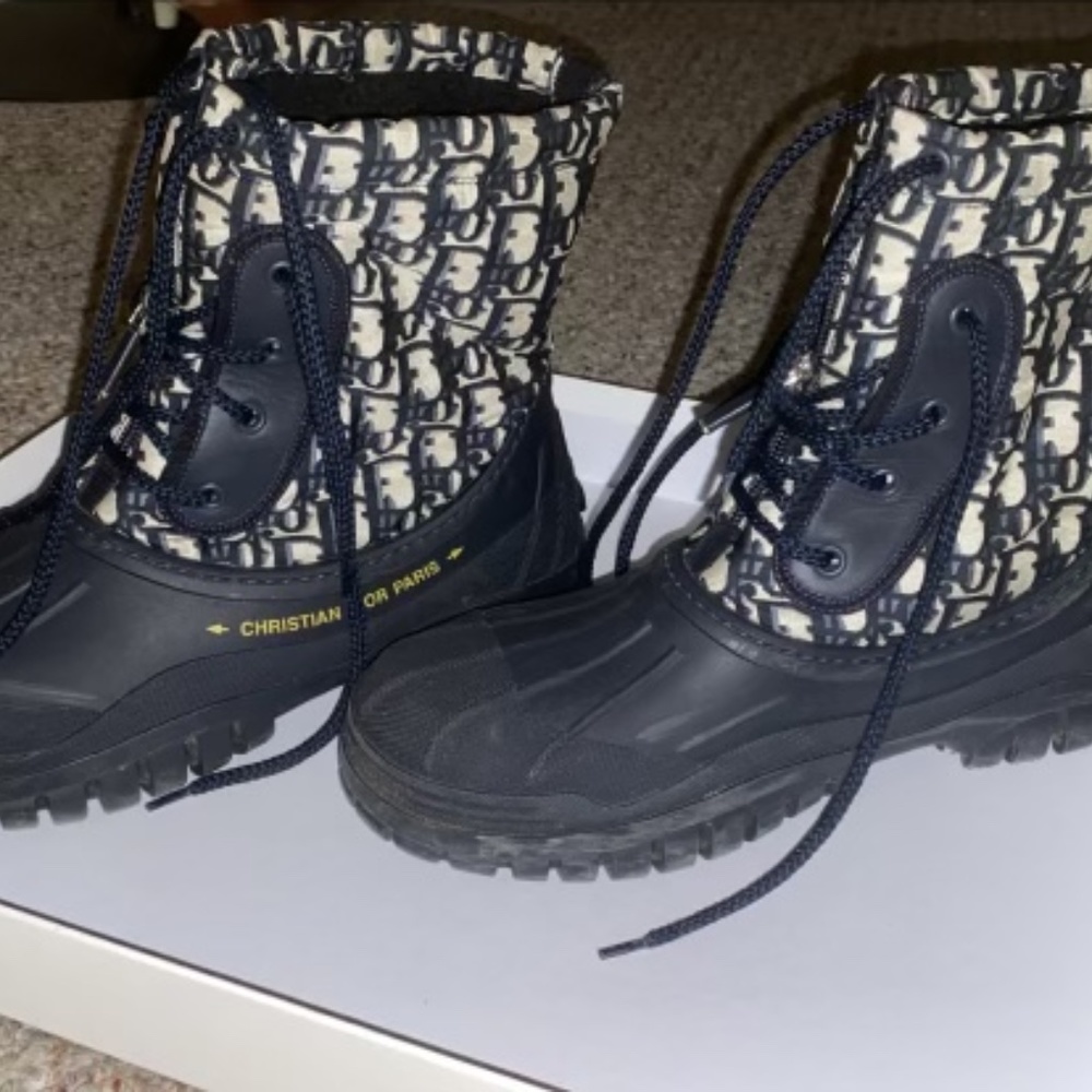 Christian Dior rubber boots
